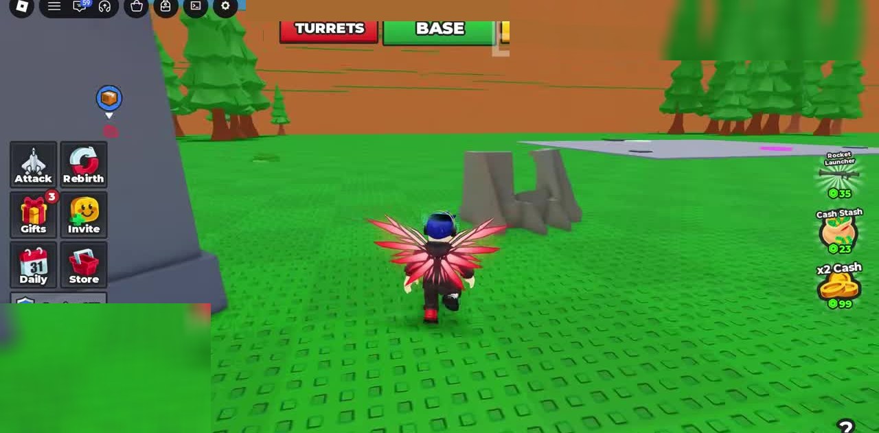 HUD showing Air Drop countdown during a live session